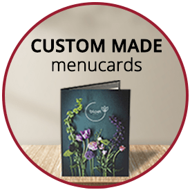 custom made menucards