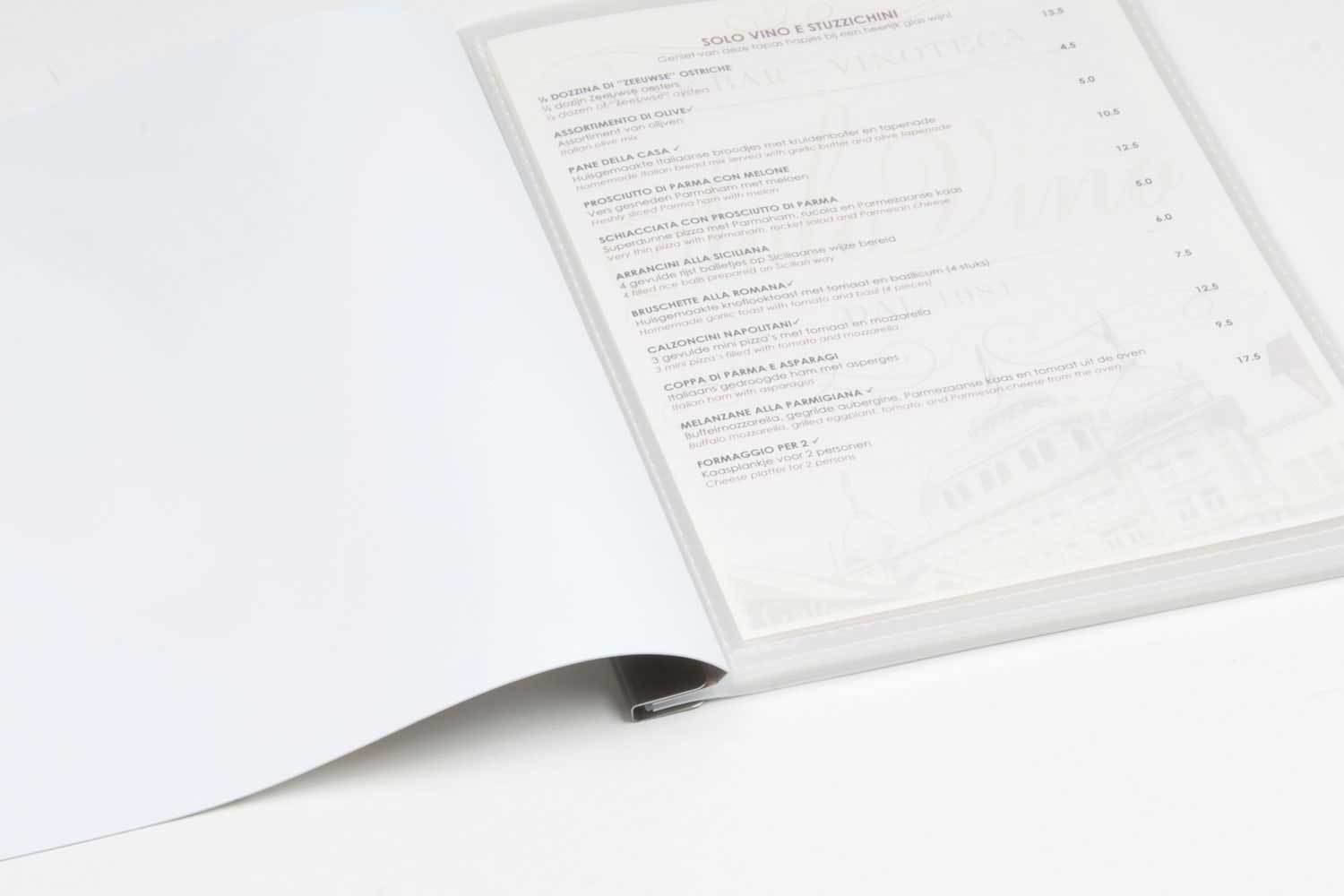 strip cover omniframe menukaarten